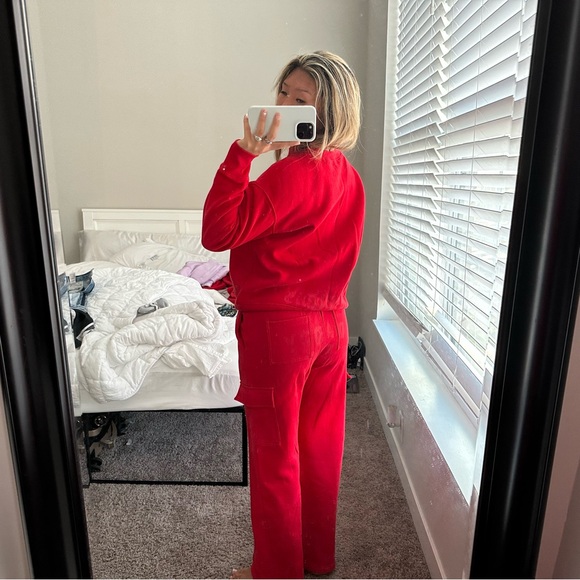 Red Lounge Set - Picture 2 of 7